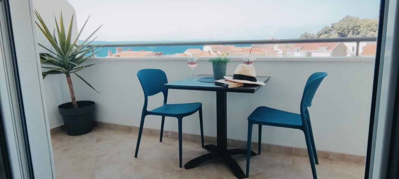 Sea View Ela Apartments Podgora Exteriér fotografie