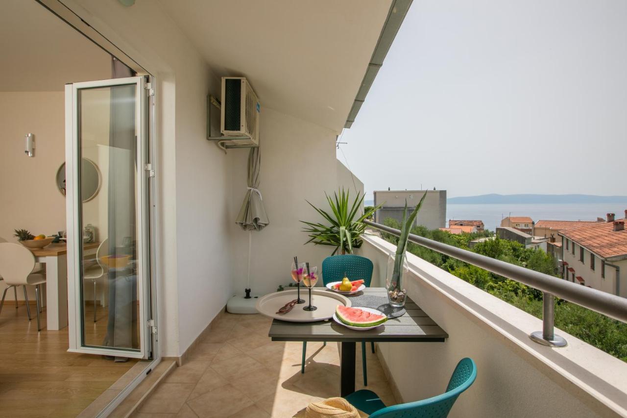 Sea View Ela Apartments Podgora Exteriér fotografie