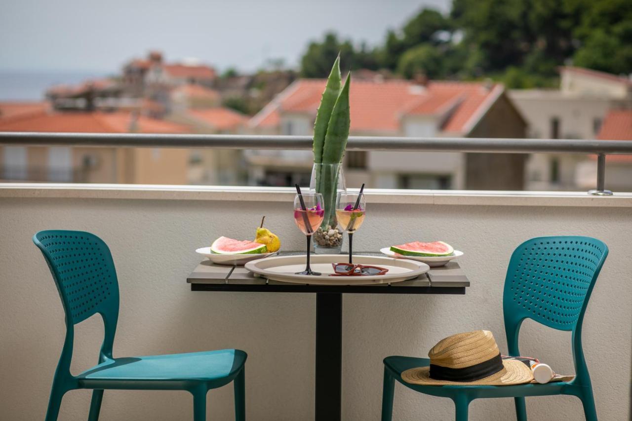 Sea View Ela Apartments Podgora Exteriér fotografie