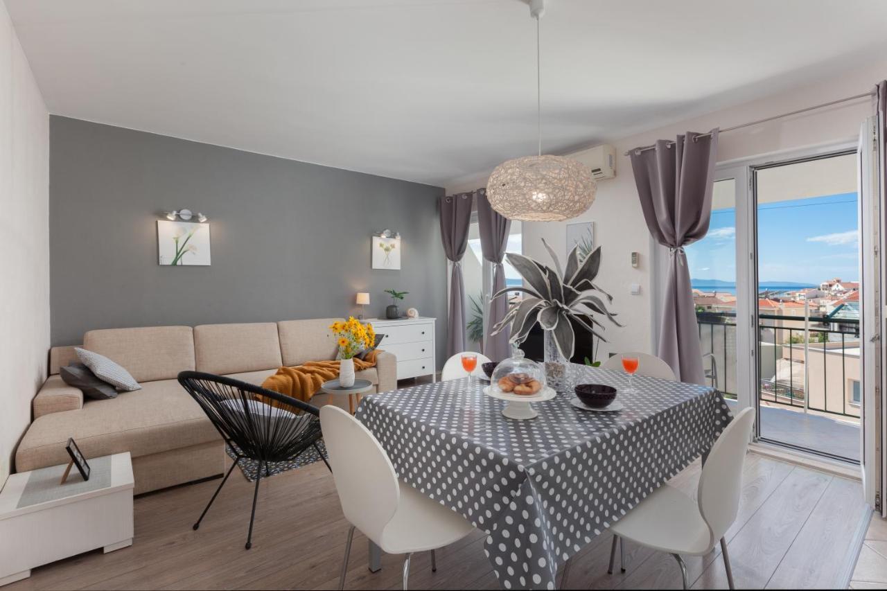 Sea View Ela Apartments Podgora Exteriér fotografie